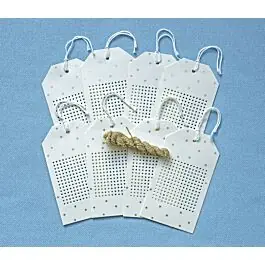 Best Price Starry Stitchable Tags Cream/Silver
