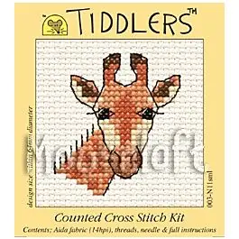 Mouseloft Giraffe Cross Stitch Kit - 003-N11sml Today Only