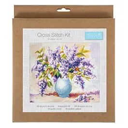 Last Chance Lilacs - Trimits Cross Stitch Kit offer