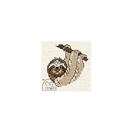 Place Order Mouseloft Sloth Cross Stitch Kit - 004-P01stl