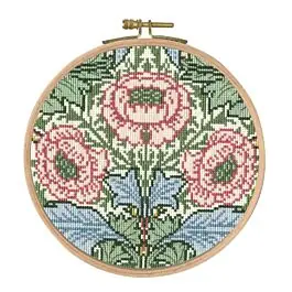 BL1175/77 - V & A J H Dearle - Myrtle Cross Stitch Kit - 20% Off RRP Authentic