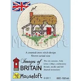 Affordable Mouseloft Cottage Cross Stitch Kit - 00D-102iob