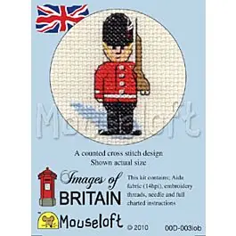 Mouseloft Guardsman Cross Stitch Kit - 00D-003iob Bargain