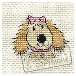 Don’t Miss Out Mouseloft Fifi The Dog Cross Stitch Kit - 004-K02stl