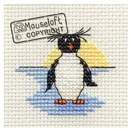 Mouseloft Rockhopper Penguin Cross Stitch Kit - 004-E06stl Weekend Sale