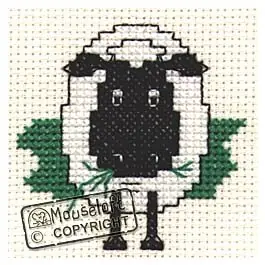 Cheap Mouseloft Farmyard Sheep Cross Stitch Kit - 004-604stl