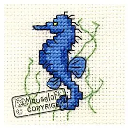 Mouseloft Seahorse Cross Stitch Kit - 004-406stl Mega Sale