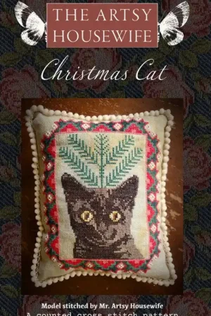 Limited Time Christmas Cat by The Artsy Housewife