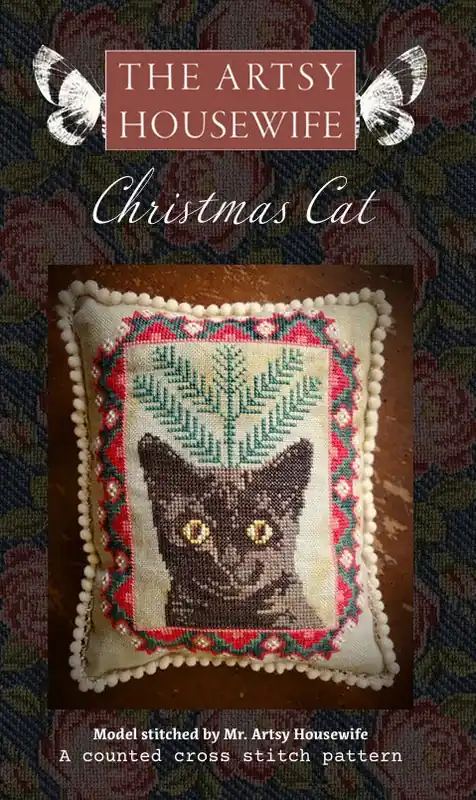 Limited Time Christmas Cat by The Artsy Housewife