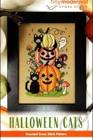 Affordable Halloween Cats by Tiny Modernist