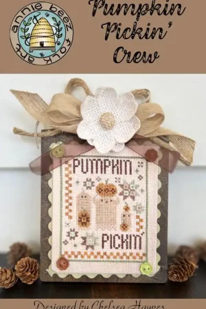 Pumpkin Pickin' Crew by Annie Beez Folk Art Original