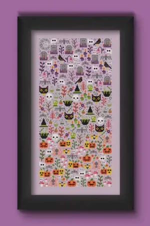 Price Cut Halloween Garden by Una Buena Pieza