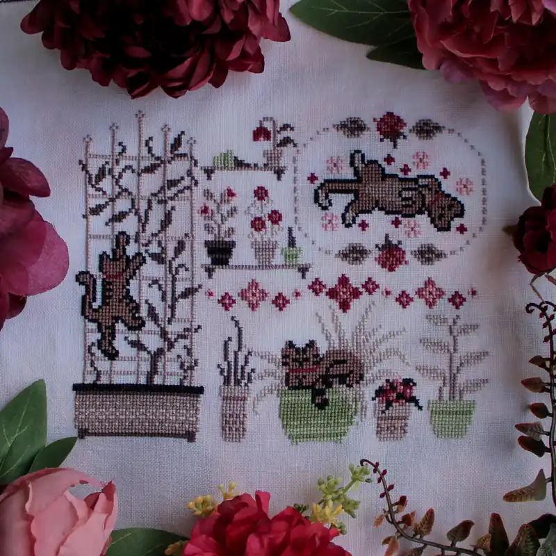 Shop Now Mischief in the Garden by Sprouting Lupine