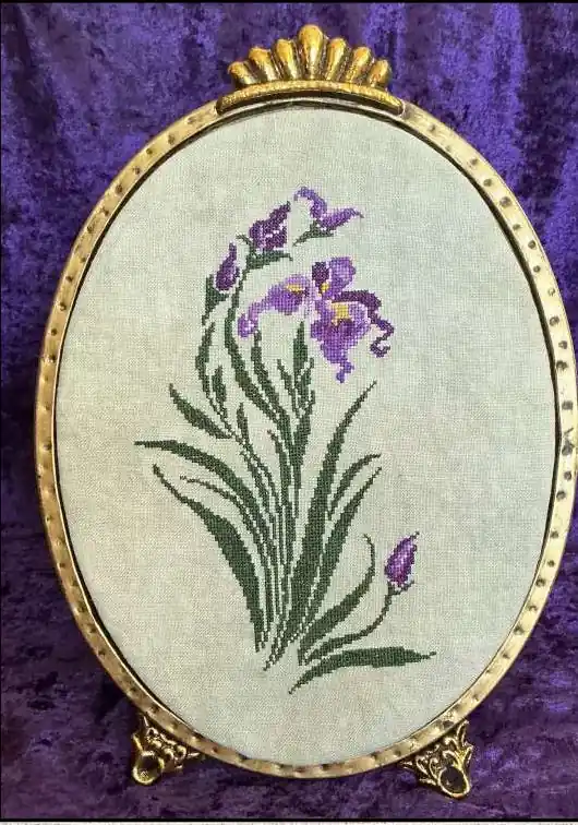 Purple Iris by Keslyns Budget