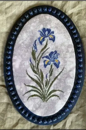 Blue Iris by Keslyns Fast Shipping