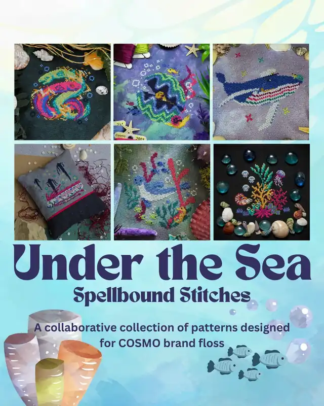 Spellbound Stitches Volume 4 Under the Sea by BAD Stitch Today Only