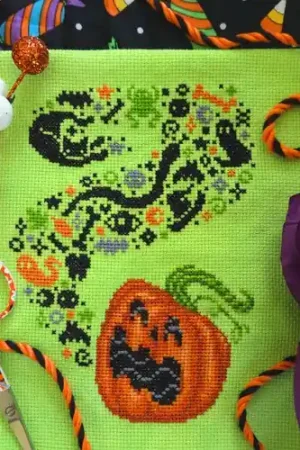 Puking Pumpkin by BAD Stitch Money Back Guarantee