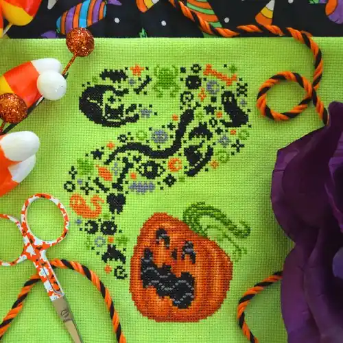 Puking Pumpkin by BAD Stitch Money Back Guarantee