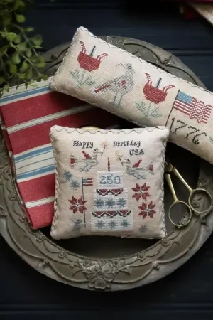 New Release Happy Birthday, USA by Plum Street Samplers