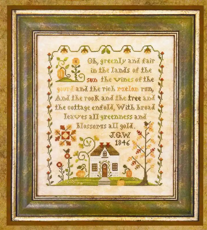 Fan Favorite The Pumpkin by Little House Needleworks