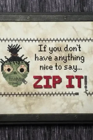 Factory Price Zip It by Ghost Boy Needleworks