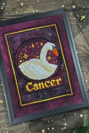 Zodiac Cancer by The Stitch Crypt Markdown