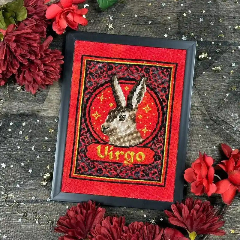 Zodiac Virgo by The Stitch Crypt Money Back Guarantee