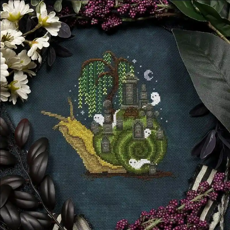 Crafted Grave Snail by The Stitch Crypt