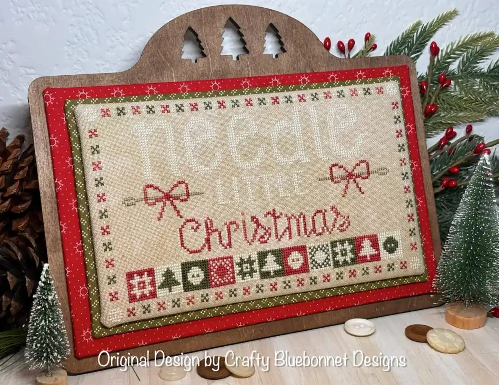 Needle Little Christmas by Crafty Bluebonnet Designs No Minimum Order