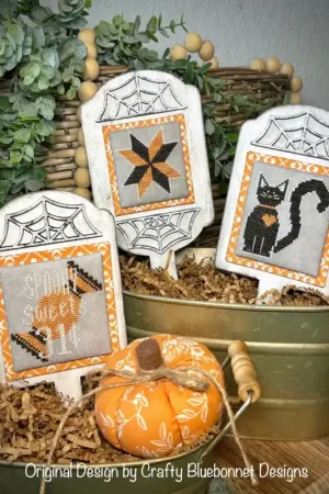 Halloween Stitchy Stakes by Crafty Bluebonnet Designs Best Price
