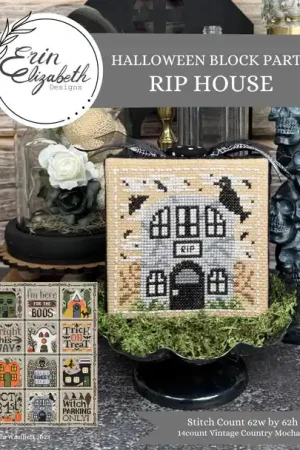 Halloween Block Party - RIP House by Erin Elizabeth Designs One Day Deal