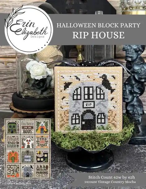 Halloween Block Party - RIP House by Erin Elizabeth Designs One Day Deal