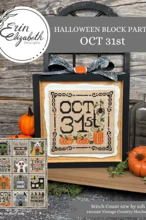 Halloween Block Party - Oct 31st by Erin Elizabeth Designs Sale