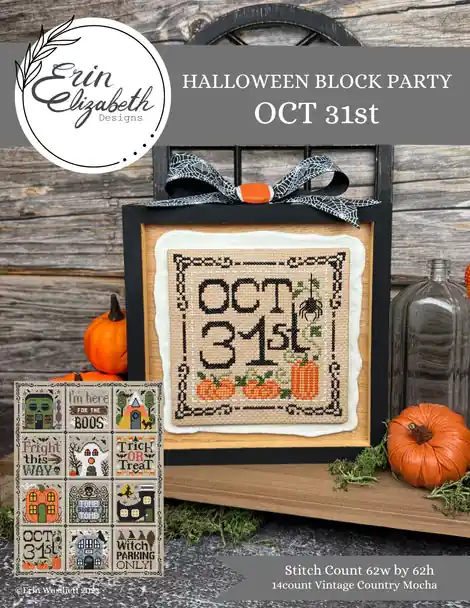 Halloween Block Party - Oct 31st by Erin Elizabeth Designs Sale