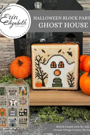 Halloween Block Party - Ghost House by Erin Elizabeth Designs Bargain