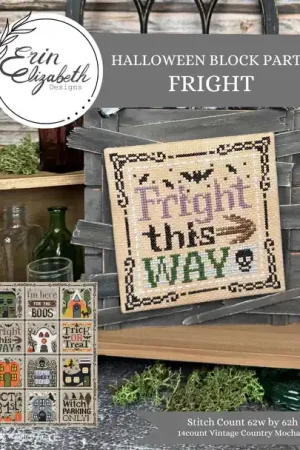 Next Day Delivery Halloween Block Party - Fright by Erin Elizabeth Designs
