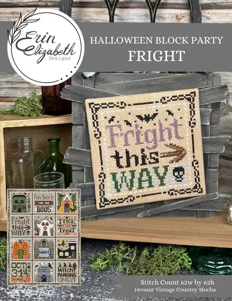 Next Day Delivery Halloween Block Party - Fright by Erin Elizabeth Designs