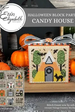 Halloween Block Party - Candy House by Erin Elizabeth Designs Best Seller