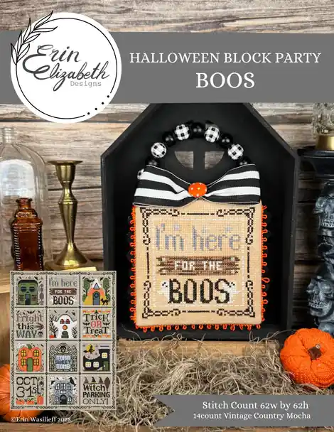 Super Sale Halloween Block Party - Boos by Erin Elizabeth Designs