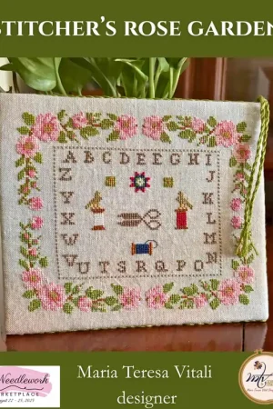 Stitcher's Rose Garden by MTV Cross Stitch Designs Mega Sale