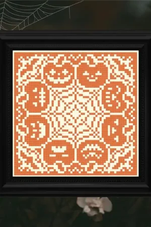 Certified Pumpkin Sampler by StitchSprout Cross Stitch