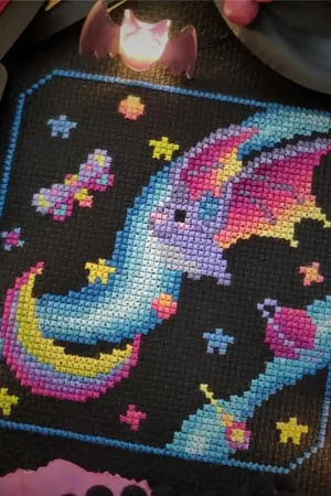 Neon Nocturne by BAD Stitch Price Drop