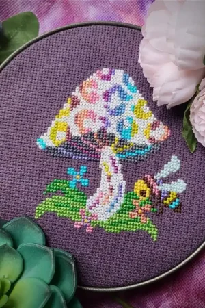 90s Nostalgia Mushroom by BAD Stitch Bulk Order