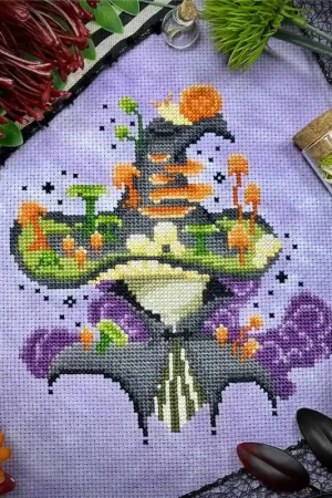 Authentic Mushroom Witch by The Stitch Crypt