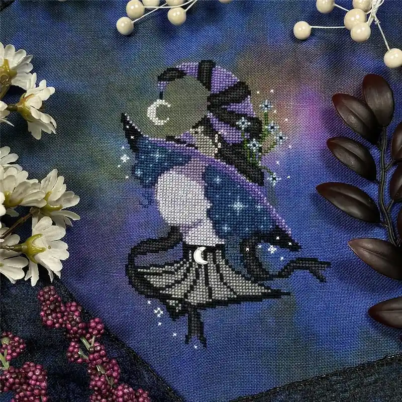 Moon Witch by The Stitch Crypt Shop Now