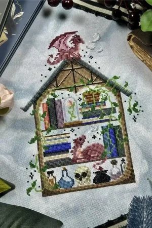 Certified House of Book Dragons by The Stitch Crypt