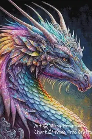 Chromatic Dragon by Paine Free Crafts New Arrival