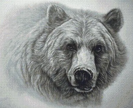 Money Back Guarantee Grizzly Bear by Paine Free Crafts