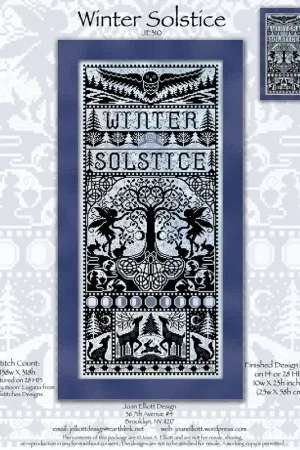 Instant Buy Winter Solstice by Joan Elliott Designs