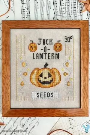 Editor’s Pick Jack-O-Lantern Seeds by Luminous Fiber Arts
